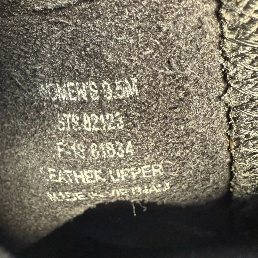Sperry Top-Sider Women's Maya Lani Suede Chelsea Ankle Booties Black Sz 9.5